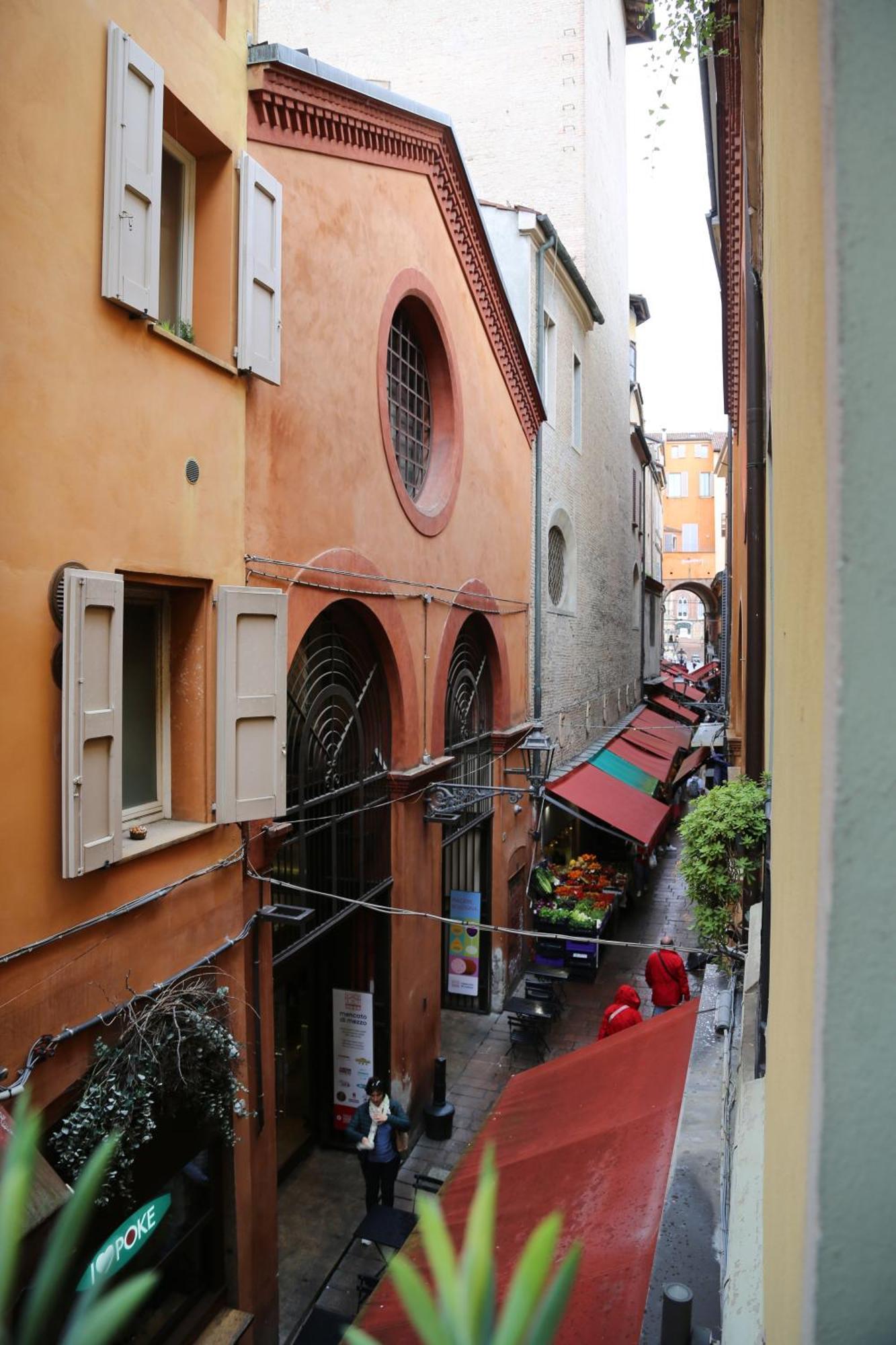 Albergo Delle Drapperie Bologna Luaran gambar